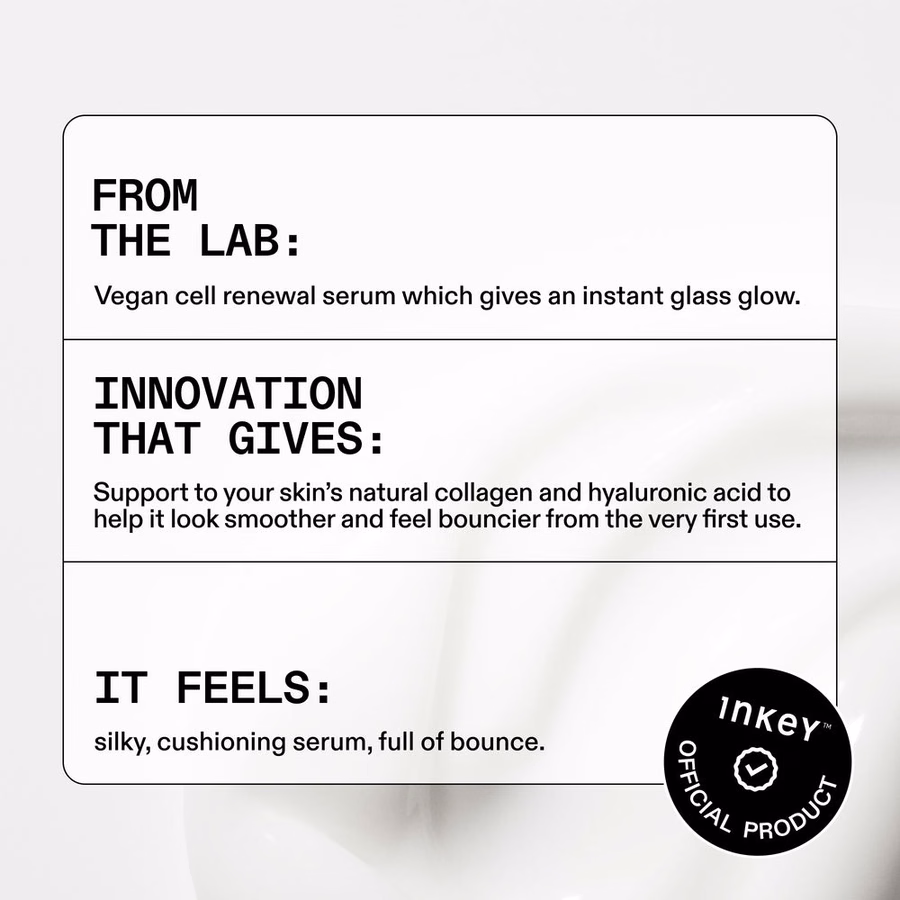 PDRN Serum | 20,000 PPM Vegan PDRN for Glass Skin | $18 | INKEY USA