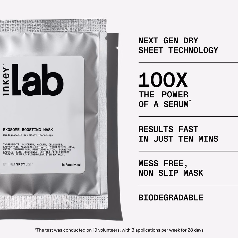 Exosome Glass Skin Mask for Instant Glow | Dry Sheet Mask | The INKEY List UK