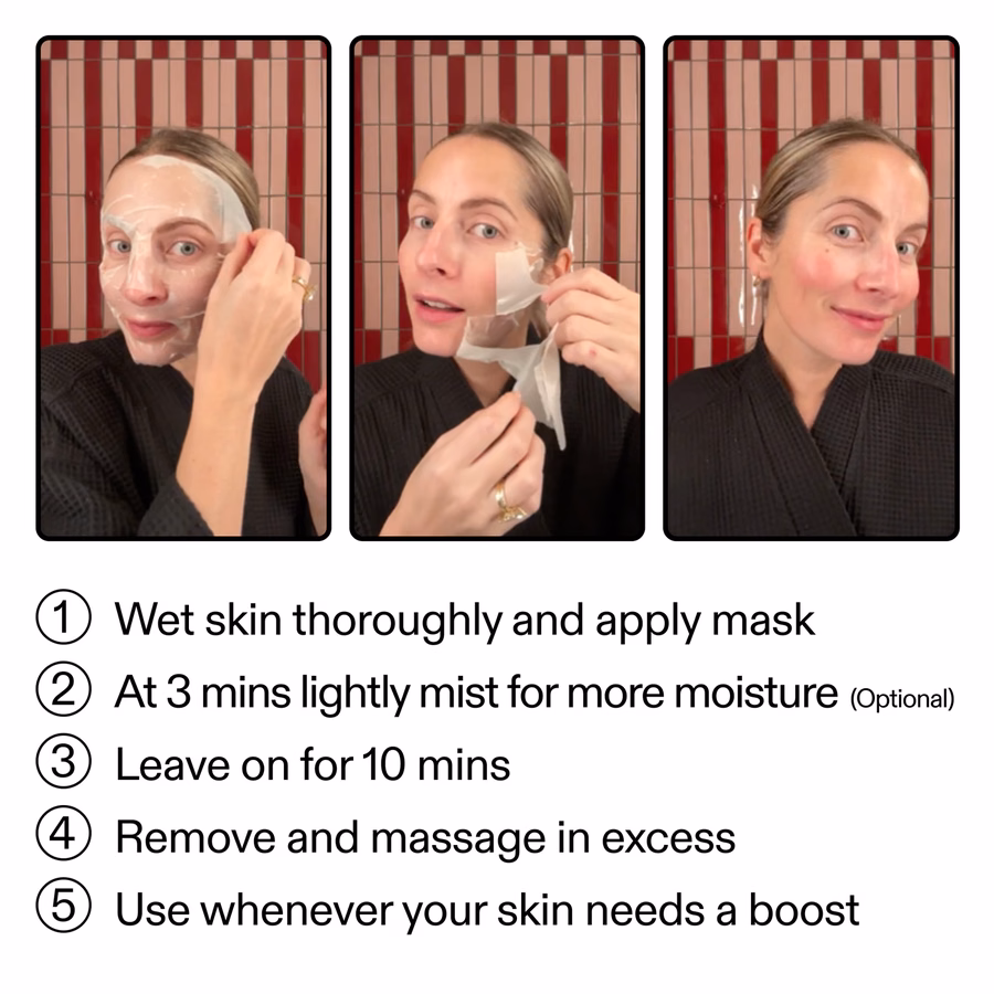 Exosome Glass Skin Mask for Instant Glow | Dry Sheet Mask | The INKEY List UK