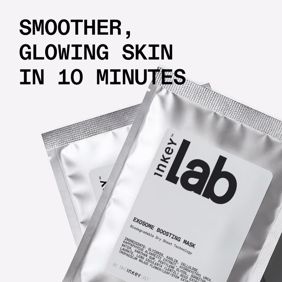 Exosome Glass Skin Mask for Instant Glow | Dry Sheet Mask | The INKEY List UK