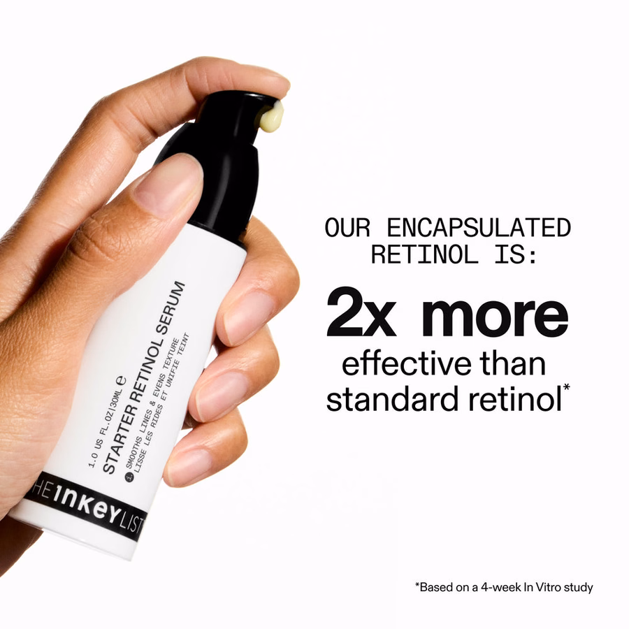 Best Beginner Retinol Serum | Smooth Fine Lines in 7 Days | The INKEY List
