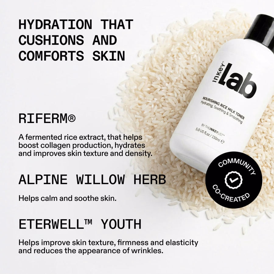 Nourishing Rice Milk Hydrating Toner | Barrier Support | The INKEY List USA