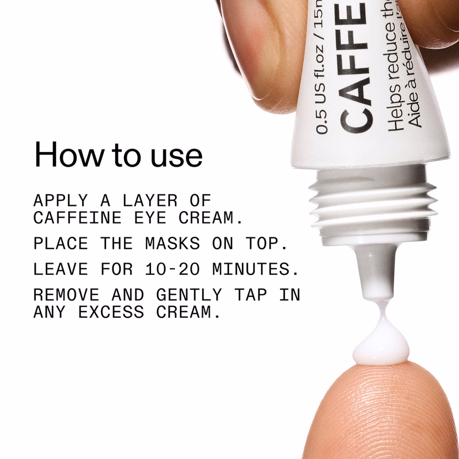 Reusable Eye Patches & Caffeine Eye Cream | INKEY