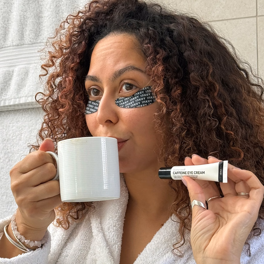 Reusable Eye Patches & Caffeine Eye Cream | INKEY