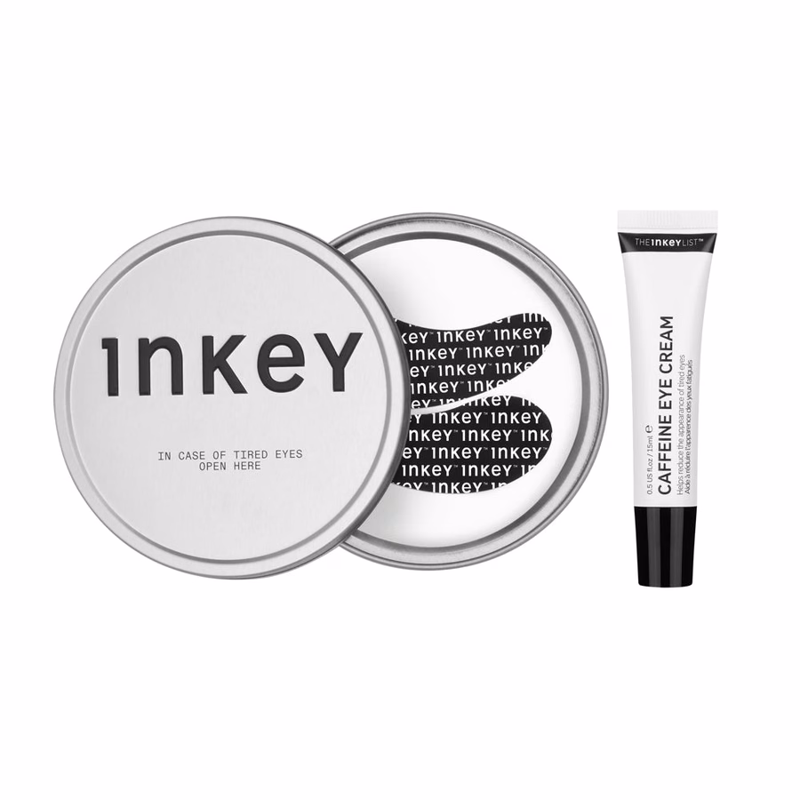 Reusable Eye Patches & Caffeine Eye Cream | INKEY
