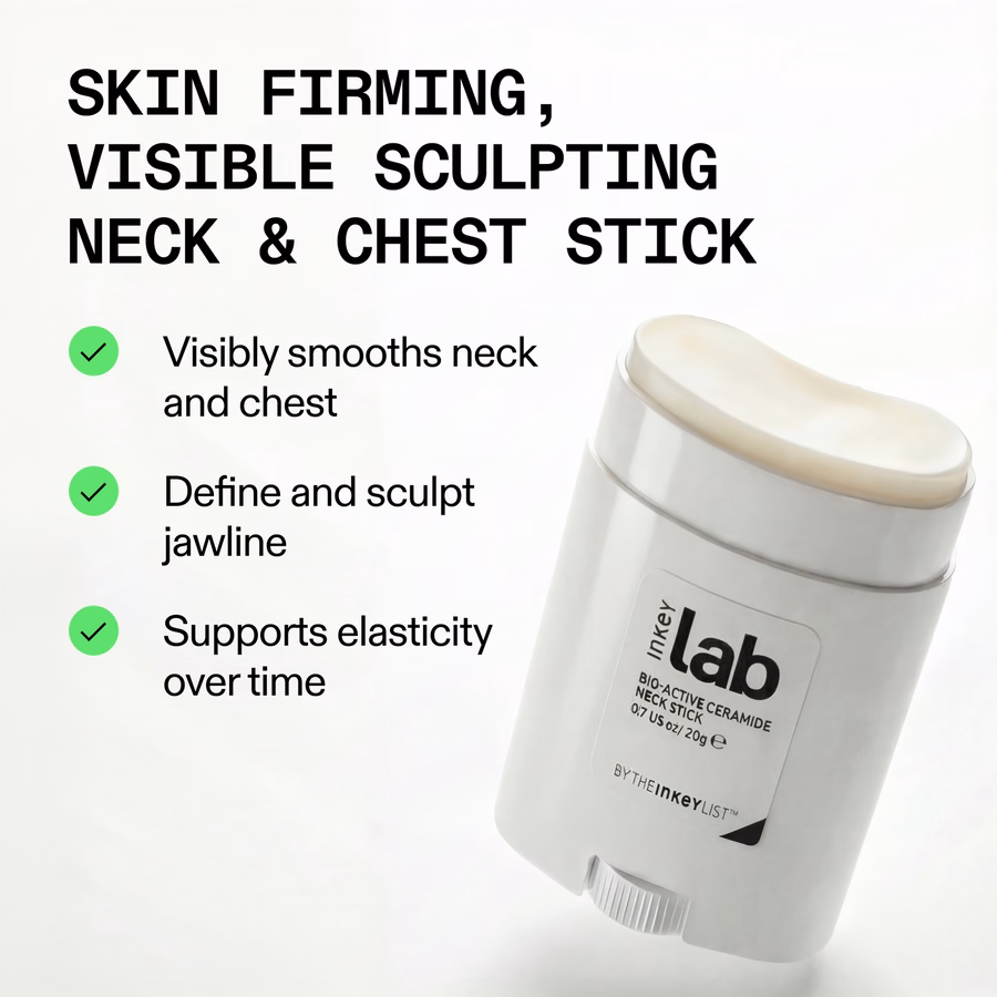 Bio-Active Ceramide Neck Stick | Neck Lines | INKEY List UK