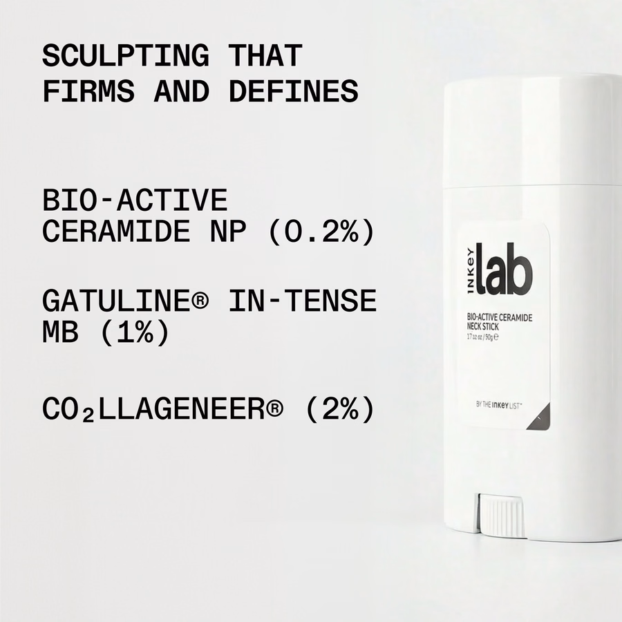 Bio-Active Ceramide Neck Stick | Neck Lines | INKEY List UK