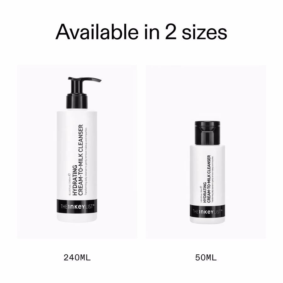 Hydrating Cleanser - Gentle Milk Cleanser for Dry & Sensitive Skin | INKEY