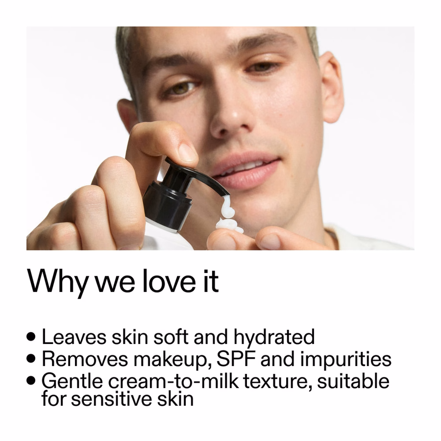 Hydrating Cleanser - Gentle Milk Cleanser for Dry & Sensitive Skin | INKEY