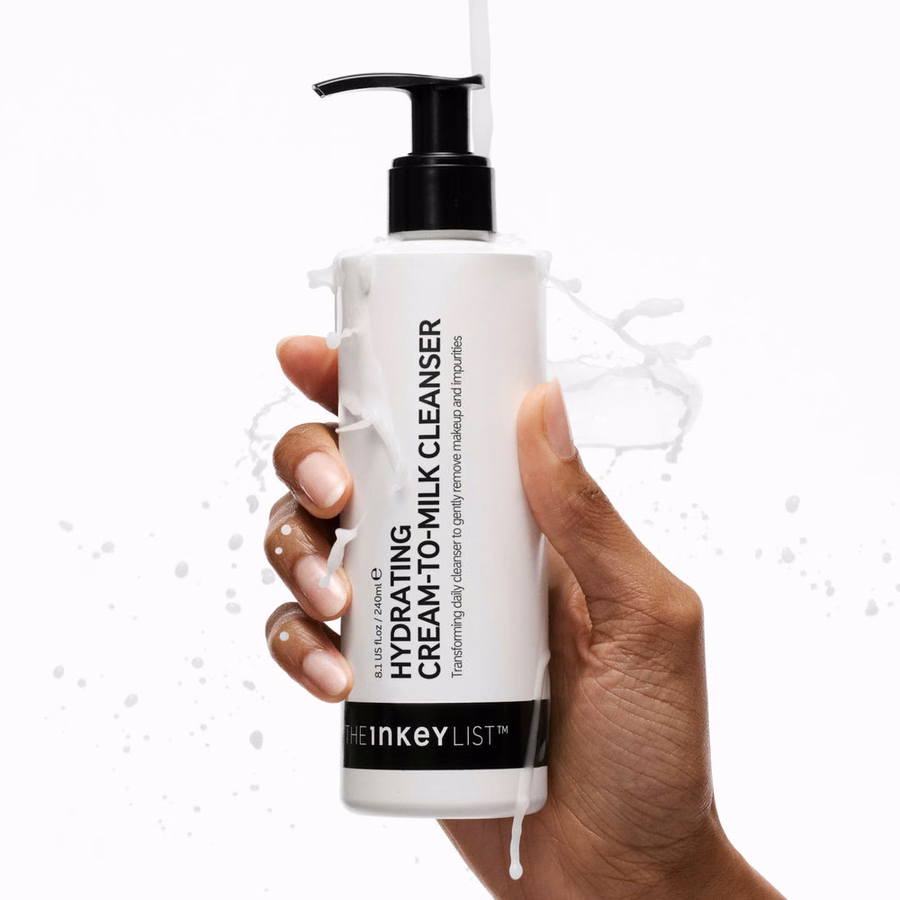 Hydrating Cleanser - Gentle Milk Cleanser for Dry & Sensitive Skin | INKEY