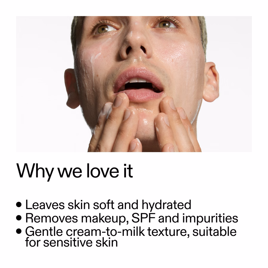 Mini Hydrating Facial Cleansing Milk with Hyaluronic Acid | INKEY