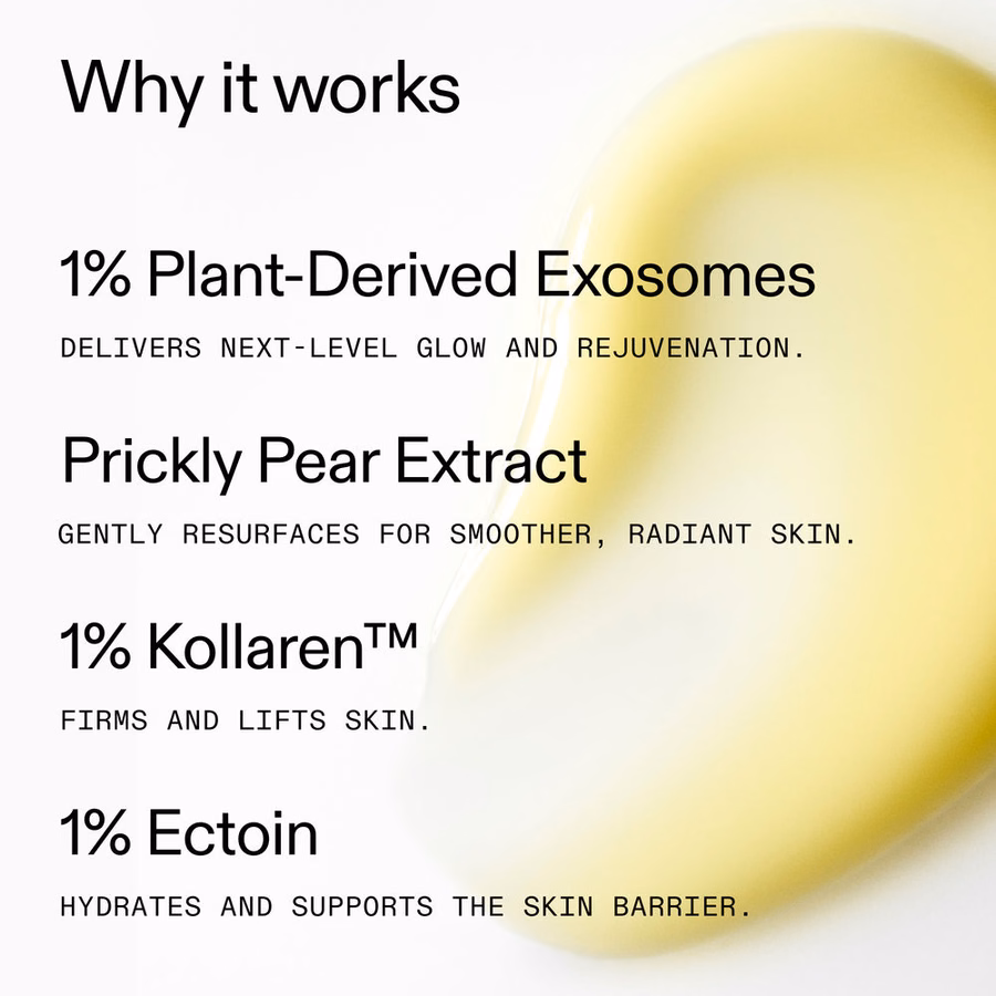 Plant-Derived Cica Exosome Serum | 6-in-1 Glow & Renewal | The INKEY List