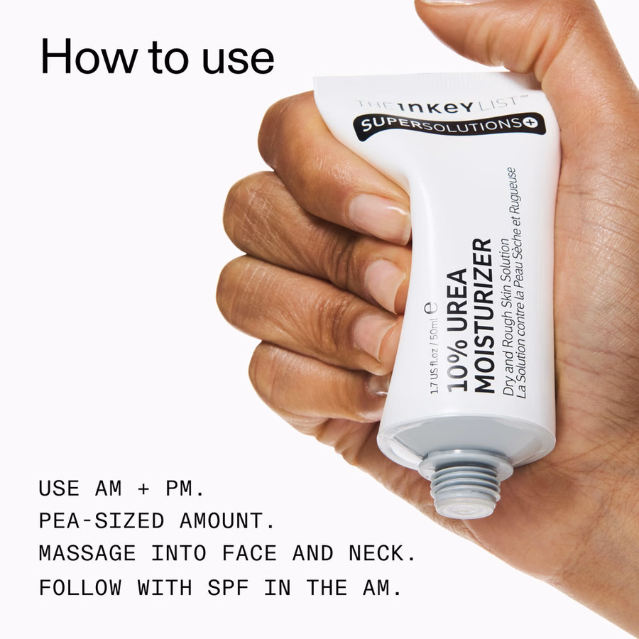 10% Urea Moisturizer | Urea Cream for Dry & Rough Skin | INKEY USA